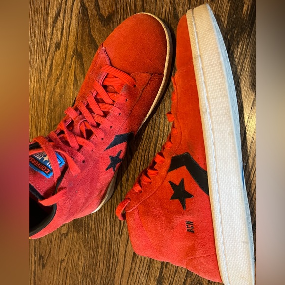 Converse ProLeather suede hi top  shoes size 9 men’s size 10.5 women - Picture 1 of 8